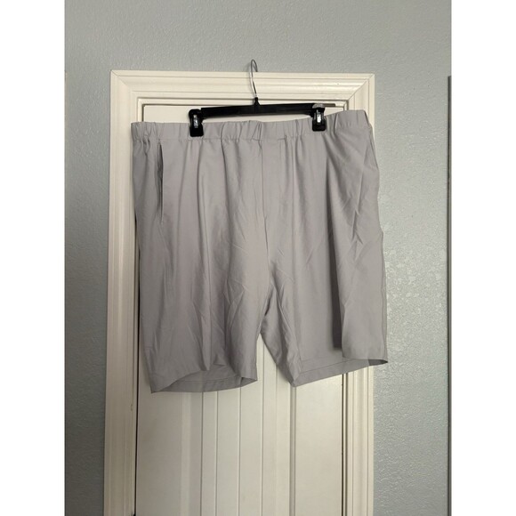 Greg Norman Shorts Mens XXL Grey Drawstring All Day Comfort Moisture Wicking NWT - Picture 1 of 5